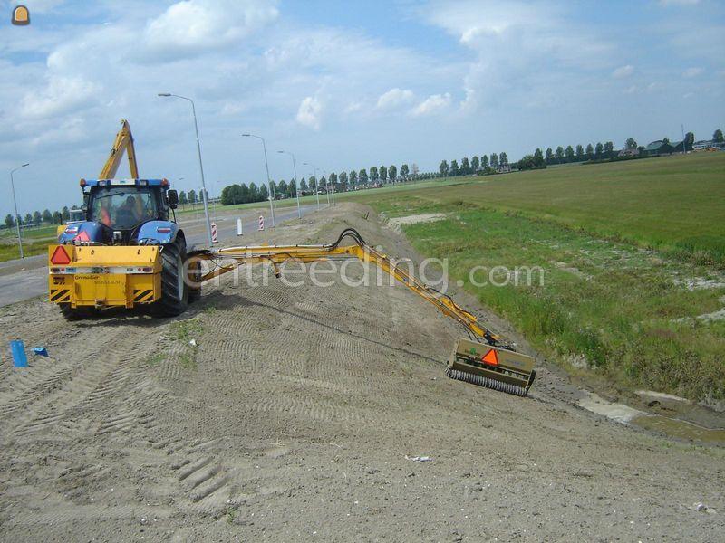 Herder met taludzaaier