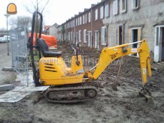 JCB micro (900 kg) Omgeving Alphen a/d Rijn