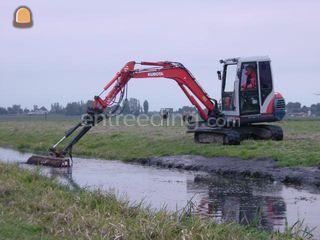 Kubota KX 121-3a (4 ton) Omgeving Alphen a/d Rijn