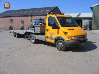 Iveco met BE-oplegger Omgeving Alphen a/d Rijn