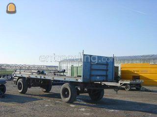 Platte wagen (blauw) Omgeving Alphen a/d Rijn