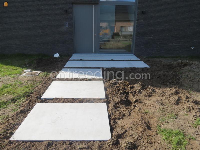 Uitgraven bedding