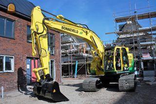 Hitachi 225 Binnendraaier Omgeving Hilversum