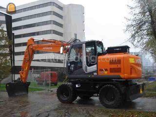 Hitachi ZX140W Omgeving Weesp
