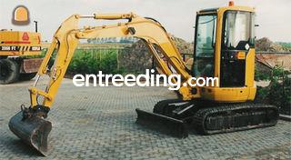 Kobelco 035 SR Omgeving Leiden