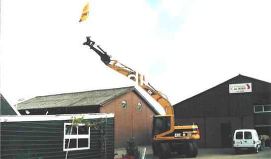 T. de Boer B.V. Aannemers- en verhuurbedrijf uit Rijpwetering