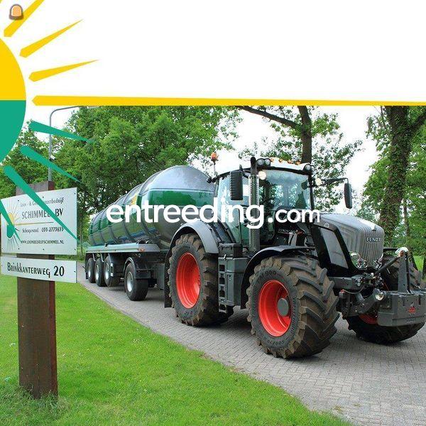 Fendt met 37 m3 tank