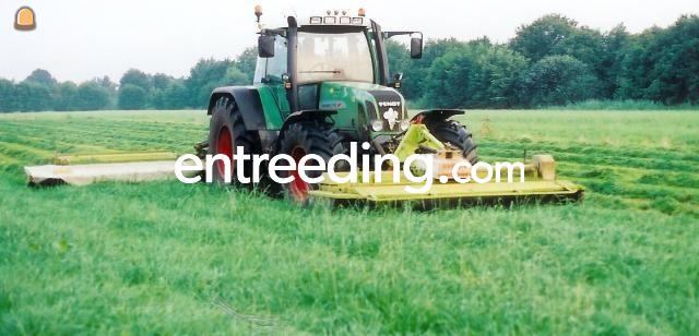 Fendt 716 + Claas maaicombinatie