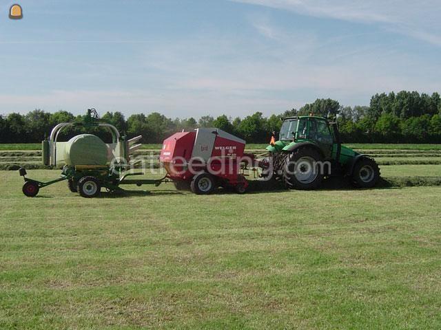 Welger pers + MC Hale wikkelaar