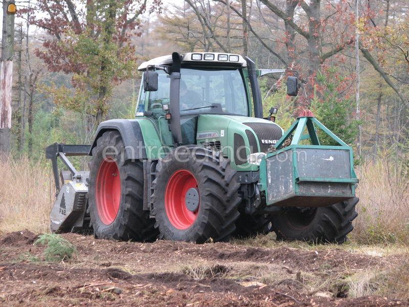 Fendt 936 + Bosklepel/Mulcher