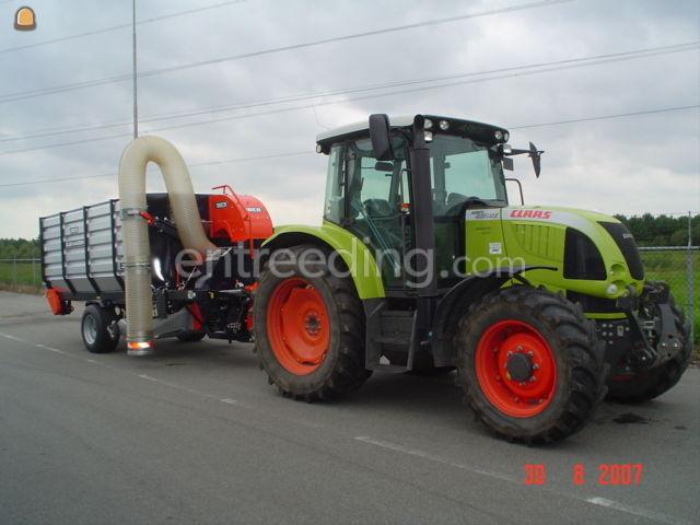 Tractor met Trilo zuigwagen