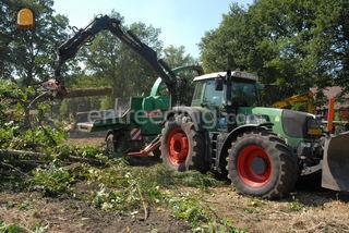 Jenz Chipper+Claas XERION Omgeving Emmen