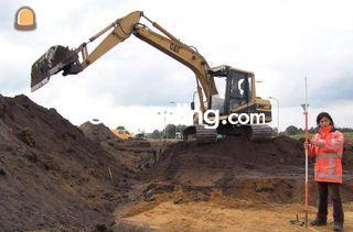 Caterpillar 317 Omgeving Emmen