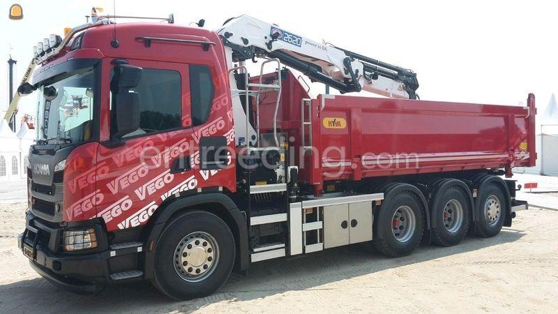 Scania XT 8x4 knijperwagen