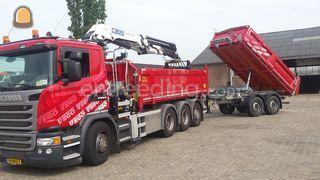 Scania 8x4 knijperwagen Omgeving De Drechtsteden