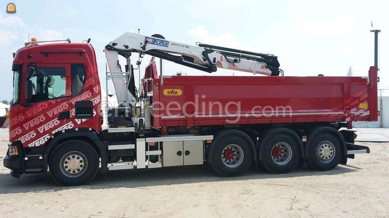 Scania XT 8x4 knijperwagen