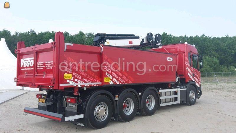 Scania XT 8x4 knijperwagen