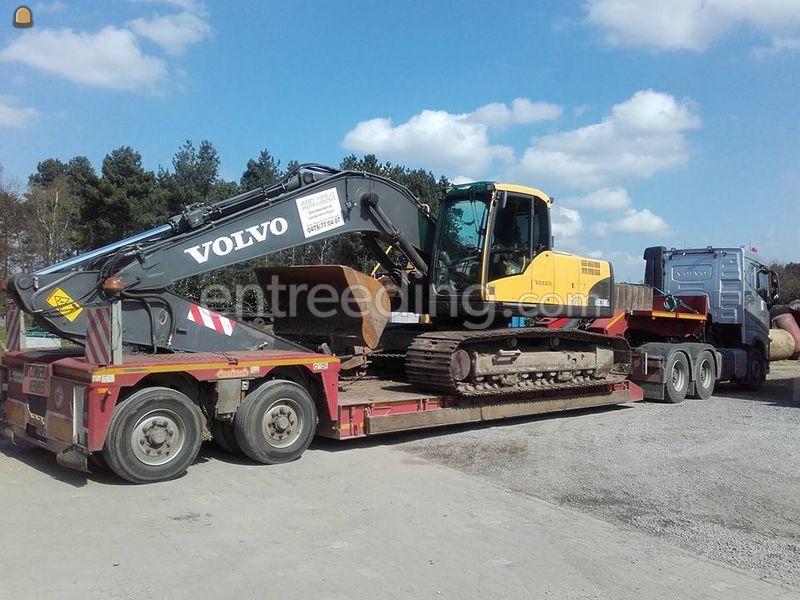 Kippertransport, containers, materieel, betonmixers