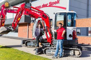 Kobelco SK35 Omgeving Rotterdam