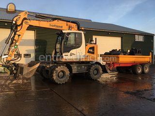 Liebherr 918 compact Omgeving Beverwijk