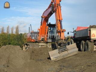 Hitachi ZX 210 LC 3D GPS Omgeving Westland