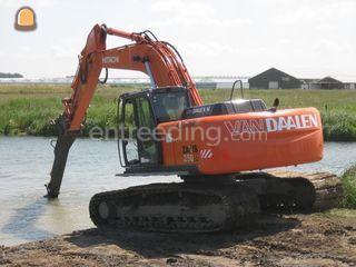 Hitachi Zaxis 250 LC Omgeving Westland