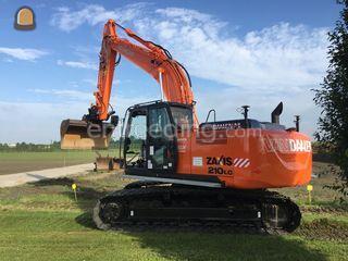 Hitachi ZX 210 LC-5 Omgeving Westland