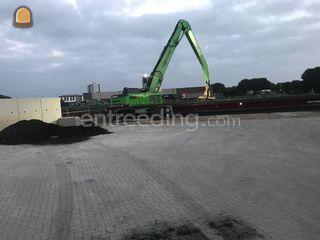 Sennebogen 835 loskraan Omgeving Roosendaal