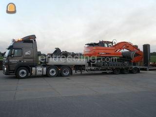 Volvo 480 + dieplader Omgeving Roosendaal