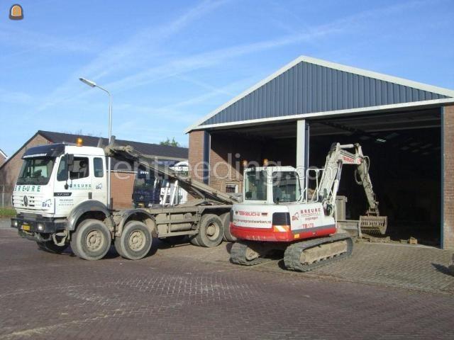 Grondwerk voor aanleg nieuw betonvloer