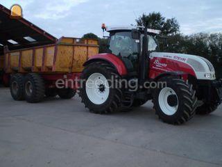 steyr  CVT 6180 + Beco 24... Omgeving Tilburg