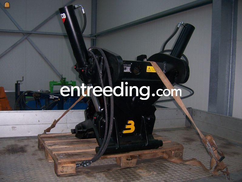 Kantelstukken met topcon GPS zender