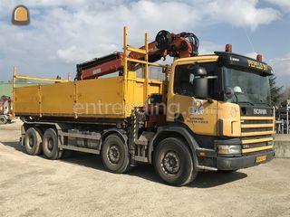 Scania 8x4 kraanwagen Omgeving Sittard