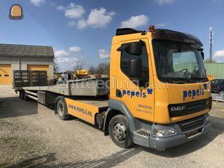 DAF 4x2 + Lako trailer Omgeving Sittard