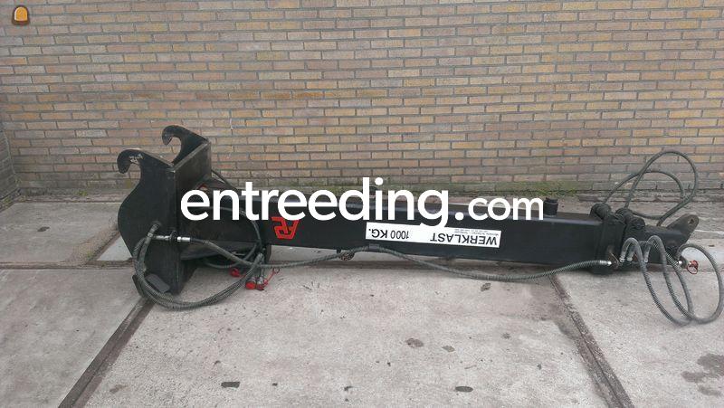 Pladdet Hydraulisch uitschuifbaar