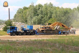 Scania P124  10x4 Omgeving Bemmel