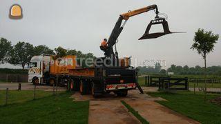 Kraantrailer Omgeving Terneuzen