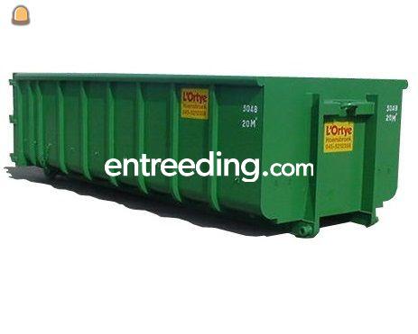 Haakarmcontainer 20 m3