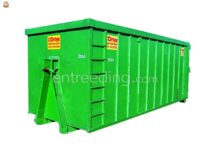 Haakarmcontainer 30 m3