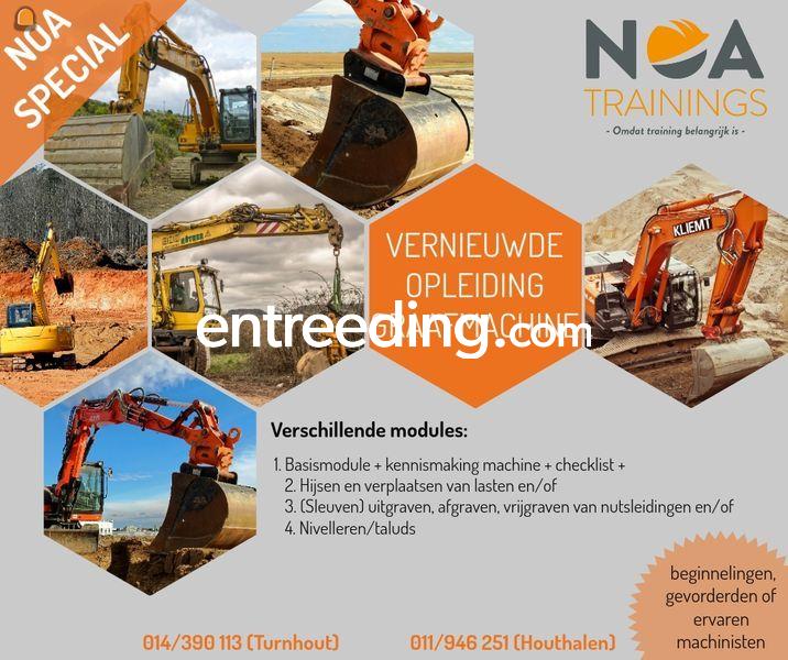 Bouwplaatsmachine-opleidingen