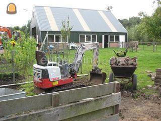 Takeuchi TB108 Omgeving De Ronde Venen