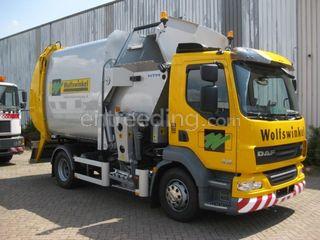 DAF LF Kleine huisvuilwag... Omgeving Wijk bij Duurstede