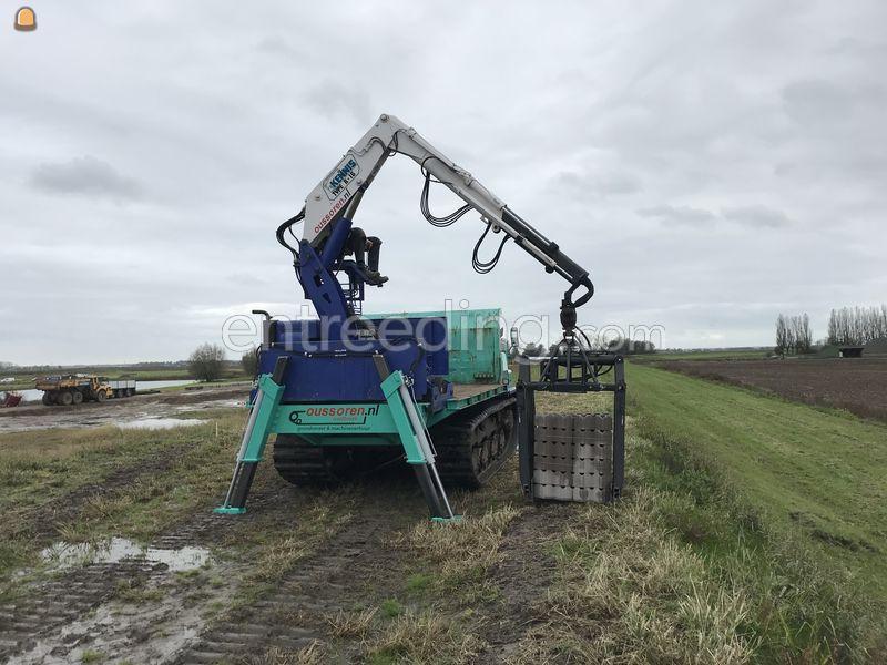 Rupsdumper 15T LV Autolaadkraan 16t/m