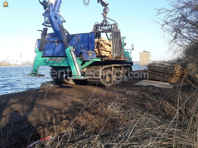 Rupsdumper 15T LV Autolaadkraan 16t/m