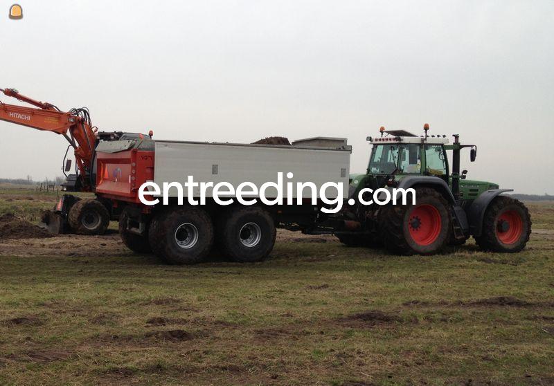 Fendt + 15m3 kipper (kleppen)