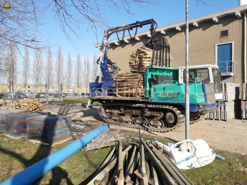 Rupsdumper 15T LV Autolaadkraan 16t/m