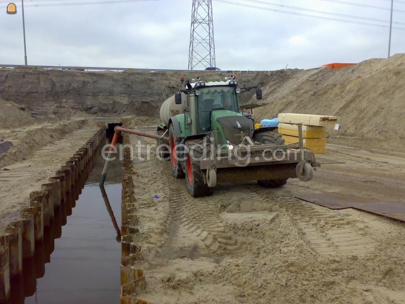 Trekker + 275cm veegmachine