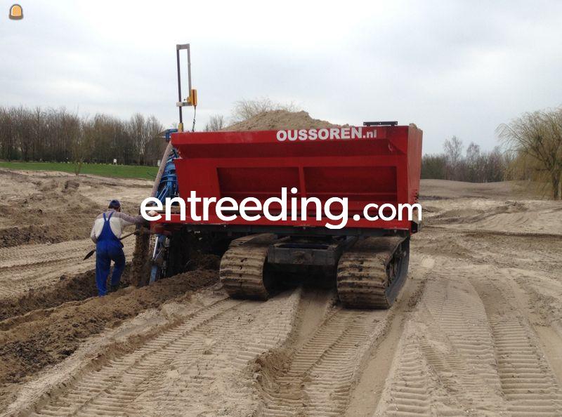 Sleuvenvuller 4,5m3 rupsdumper