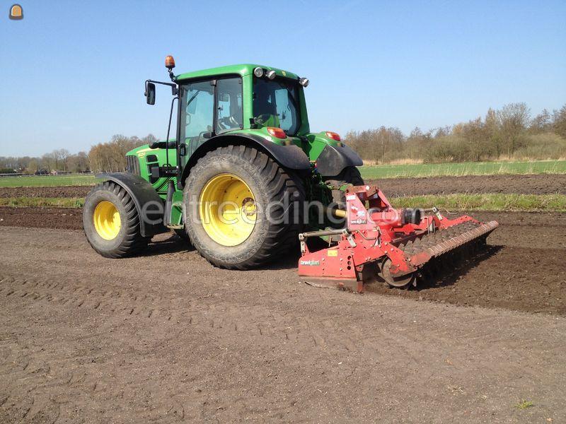 Tractor + 3m rotorkopeg (cultuurwielen)