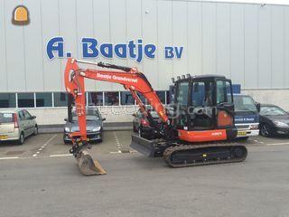 Kubota KX057-4 midigraver Omgeving Westland